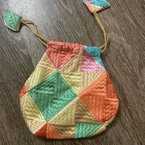 Pastel Drawstring Purse